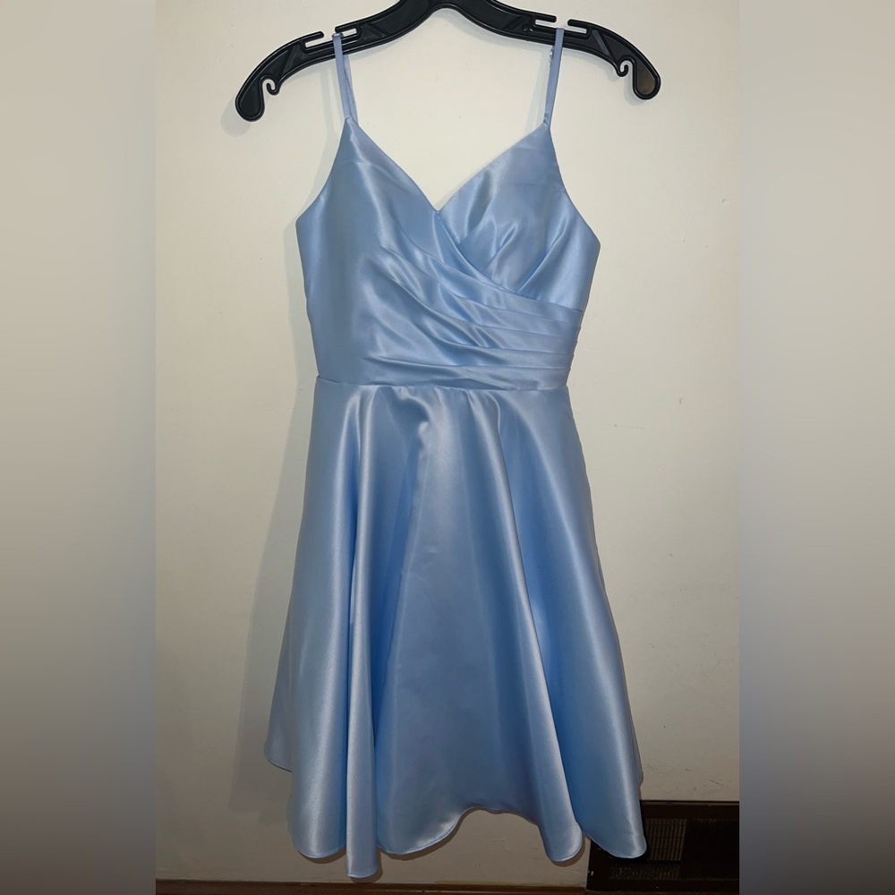 May Queen Couture Satin A-Line Dress NWT Size 2